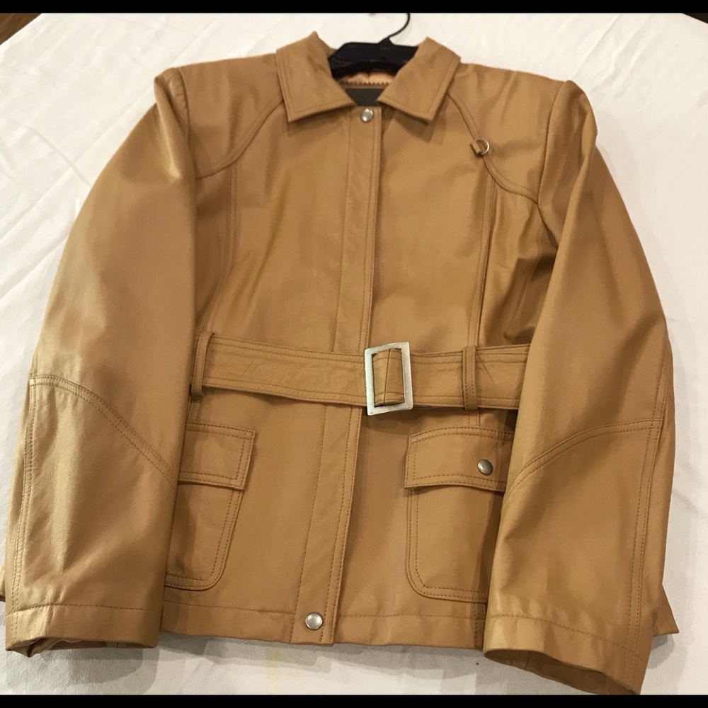 Leather jacket